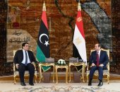 الرئيس السيسى يستقبل "المنفى" ويؤكد دعم مصـر لتحقيق المصلحة العليا لليبيا الشقيقة