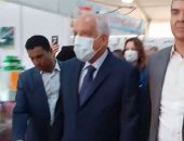 محافظ الجيزة ورئيس الغرفة التجارية فى جولة مفاجئة على معرض أهلا رمضان بفيصل