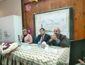 كلية التربية الرياضية بنات جامعة حلوان تنظم ندوة تعريفية عن "حياة كريمة"