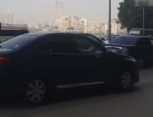 كثافات بحركة المرور على طريق الكورنيش فى القاهرة صباحا.. بث مباشر