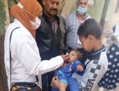"صحة أسوان": تطعيم 89% من المستهدفين بحملة شلل الأطفال.. صور