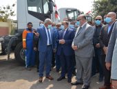 افتتاح المحطة الوسيطة لنقل المخلفات الصلبة بحى المطرية بتكلفة 17 مليون جنيه