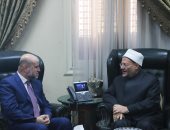 مفتى الجمهورية يستقبل مستشار الرئيس الفلسطيني.. ويؤكد على مكانة القدس الدينية