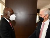 وزير خارجية أنجولا يطالب شركة المقاولون العرب بزيادة حجم مشروعاتها داخل بلاده
