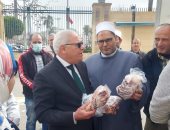 محافظة بورسعيد تتسلم دفعة من لحوم صكوك الإطعام بإجمالى 2 طن