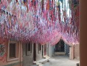 رمضان جانا.. "محمود" يشارك بصور زينة الشهر الكريم من قرية أتميده بالدقهلية