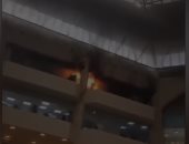 السيطرة على حريق جزئى فى مبنى وزارة الكهرباء بالكويت