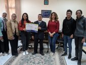 فوز فريق حاسبات حلوان بالمركز الأول فى هاكاثون الجامعات المصرية للمدن الذكية