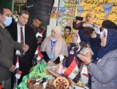 محافظ شمال سيناء يفتتح معرض منتجات مدارس التعليم الفنى بالعريش