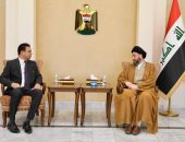 عمار الحكيم يؤكد خلال لقائه سفير مصر ببغداد ضرورة تطوير العلاقات الثنائية