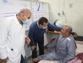 محافظ المنوفية يتفقد مستشفى حميات ميت خلف للاطمئنان على جودة الخدمات