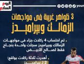 3 ظواهر فى مواجهات الزمالك وبيراميدز قبل صدام الليلة.. إنفوجراف