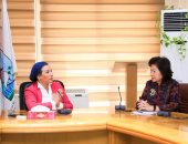 وزيرة البيئة تناقش مع البنك الدولى التعاون بأجندة مؤتمر المناخ COP27