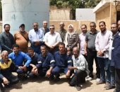 حياة كريمة بالأقصر.. شركة المياه تتابع مشروعات الصرف لـ34 قرية بإسنا وأرمنت