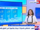 الأرصاد لـ"اكسترا نيوز": درجات الحرارة تعود إلى المعدلات الطبيعية.. فيديو