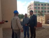 رئيس مدينة أشمون بالمنوفية يتابع تنفيذ مشروعات حياة كريمة بسبك الأحد وسنتريس