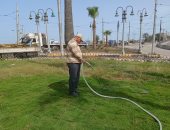 محافظ الإسكندرية يكلف رؤساء الأحياء برفع كفاءة الحدائق العامة والمسطحات الخضراء