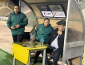 محمد عادل يحفز لاعبى المقاولون العرب قبل مواجهة المقاصة