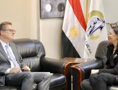 مايا مرسى لسفير ألمانيا: مصر لديها إرادة سياسية مساندة للمرأة وتدعم تمكينها