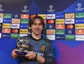 مودريتش يتوج بجائزة أفضل لاعب فى مواجهات إياب ربع نهائي دورى أبطال أوروبا