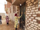 مياه الفيوم: حملات طرق أبواب ومسح ميدانى بعزبة جلول ضمن "حياة كريمة"