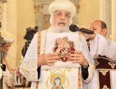 البابا تواضروس عن أحد السعف: يوم مميز لأن المسيح جاء فيه كملك السلام.. صور