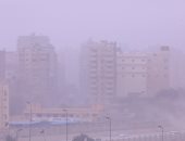 شبورة مائية تغطى سماء القاهرة الكبرى.. وشوائب عالقة بالجو