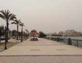 طقس دمياط الآن.. شمس غائمة وأتربة عالقة وانخفاض فى درجات الحرارة.. لايف وصور