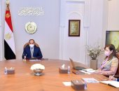 الرئيس السيسى يتابع الموقف التنفيذى لموضوعات عمل وزارة التخطيط والتنمية الاقتصادية.. ويوجه بتعزيز منظومة مراكز الخدمات المتحركة والسيارات المتنقلة والتوسع فى تطبيق جائزة التميز الحكومى