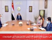 الرئيس السيسى يتابع الموقف التنفيذى لعمل وزارة التخطيط والتنمية الاقتصادية (فيديو)