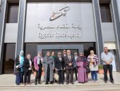 "علوم القاهرة" فى زيارة ميدانية لوكالة الفضاء المصرية