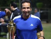 وليد ماهر يحصد جائزة أفضل لاعب فى دورة كأس رابطة النقاد الرياضيين.. صور