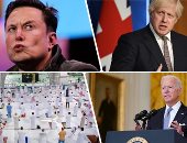 العالم هذا المساء.. جونسون يصف بوتين بـ"التمساح".. إيلون ماسك يرصد 46.5 مليار دولار لشراء تويتر.. بايدن يعلن عن حزمة مساعدات إضافية لأوكرانيا بقيمة 800 مليون دولار.. ومصاحف إلكترونية للمكفوفين بالمسجد الحرام