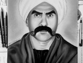 "ديفيد" يشارك رسومات مبدعة لشخصيات دراما رمضانية مؤثرة