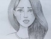 "هاجر" من الإسماعيلية تشارك بصور للتعبير عن موهبتها فى الرسم