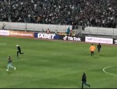 جماهير الرجاء المغربى تنزل أرض ملعب محمد الخامس قبل مواجهة الأهلى