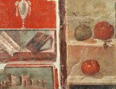 معرض بومبى بالألوان يقدم تاريخ الفن الرومانى بلوحات عمرها 2000 عام.. صور