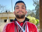 محمد الجمال نجم ذوى الهمم يقتنص بطولات دولية فى رفع الأثقال بالغربية