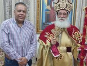 صلاة قداس عيد القيامة من كاتدرائية ساحل طهطا بسوهاج.. فيديو