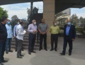 محافظ الجيزة يتفقد أعمال تطوير شوارع السد العالى وشارل دى جول وجامعة الدول.. صور