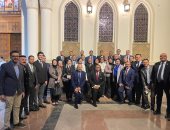 البابا تواضروس يشكر تنسيقية شباب الأحزاب والسياسيين فى قداس عيد القيامة