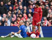 شوط أول سلبى بين ليفربول ضد إيفرتون بمشاركة محمد صلاح