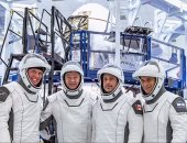 "سائحو الفضاء" الأوائل يغادرون المحطة الدولية فى طريقهم للأرض بعد رحلة 16 يوما
