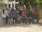 إقبال المواطنين على قضاء شم النسيم في حديقة الحيوان اليوم.. صور