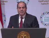 الرئيس السيسي: على المثقفين والإعلاميين والسياسيين مسئولية الحفاظ على مصر