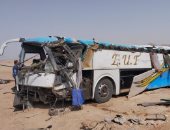 تفاصيل مصرع 2 وإصابة 43 شخصًا فى انقلاب أتوبيس رحلات بجنوب سيناء.. بالأسماء