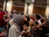 أجواء روحانية فى صلاة التراويح ليلة 27 رمضان بالجامع الأزهر الشريف