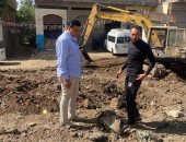 البدء فى حفر موقف العراقية بشبين الكوم وتطور فى تنفيذ مشروعات حياة كريمة