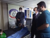نائب محافظ المنيا يتفقد المستشفى العام والتأمين الصحى