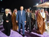 وكالة "واس" السعودية: الرئيس التركى رجب أردوغان يصل إلى مدينة جدة